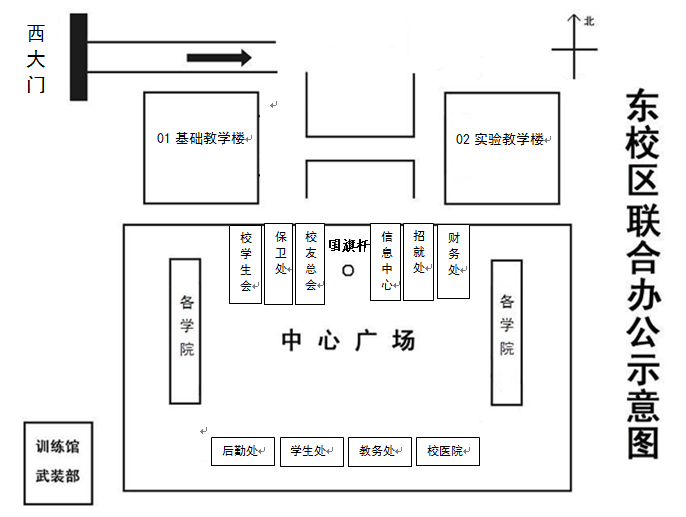 郑州工商学院平面图图片
